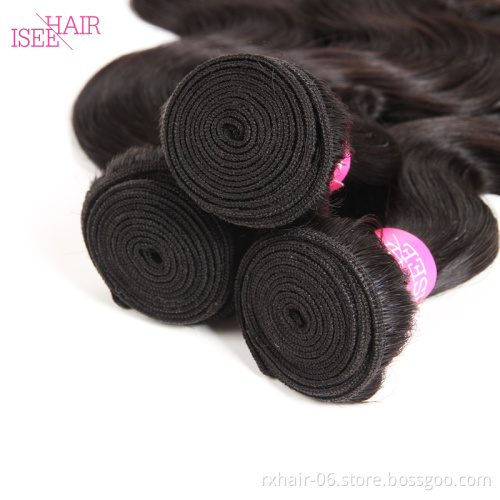 ISEE hair products Brazilian Body Wave extensiones de cabello humano brasile